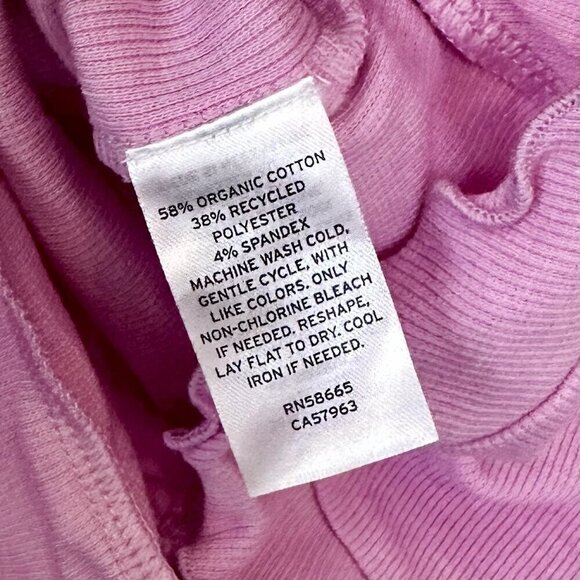 NWT Abound Ruffle Trim Tie Front Crop Top - Size: Small - Picture 5 of 6